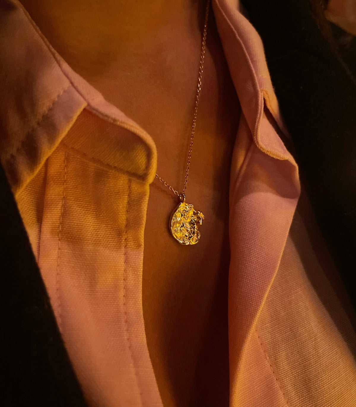 Golden Nugget Necklace