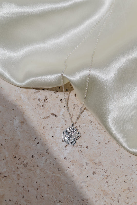 Silver Nugget Necklace